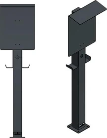 Die Ladesäule Standsäule für OpenWB Series 2 Duo / Standard Wallbox