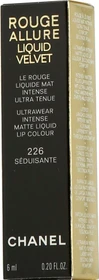 Chanel Rouge Allure Liquid Velvet Lipstick 226 séduisante, 6ml