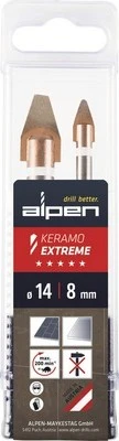 Alpen Keramo Extreme 2 Fliesenbohrer-Sortiment, 2-tlg.