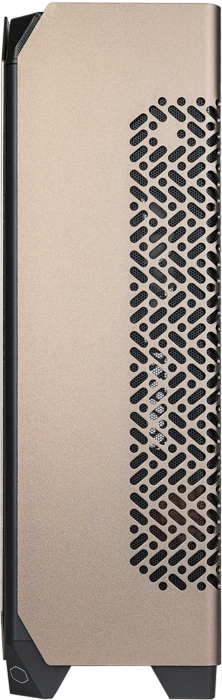 Cooler Master NCORE 100 MAX Bronze Edition, bronze/schwarz, Glasfenster, Mini-ITX, 850W SFX