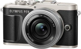 Olympus PEN E-PL9 schwarz mit Objektiv M.Zuiko digital ED 14-42mm 3.5-5.6 EZ