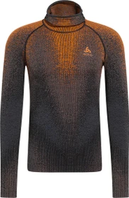 Odlo POW Blackcomb Baselayer Funktionsshirt langarm oriole (Herren)