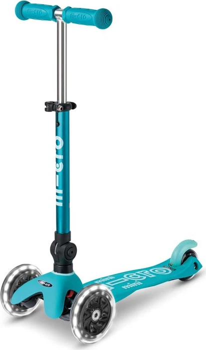 Micro Mini Micro Deluxe Foldable LED Kickboard aqua
