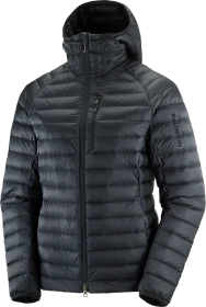 Salomon Elixir Micro Down Hooded Funktionsjacke deep black (Damen)