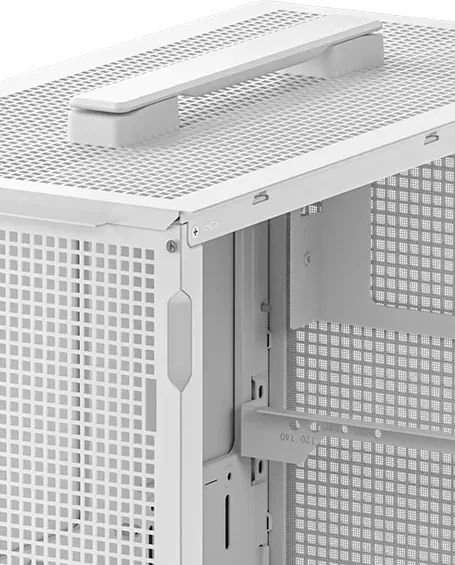 DeepCool CH160 Plus WH, weiß, Glasfenster