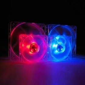 SilenX Effizio Quiet LED Fan Series blau, 120mm