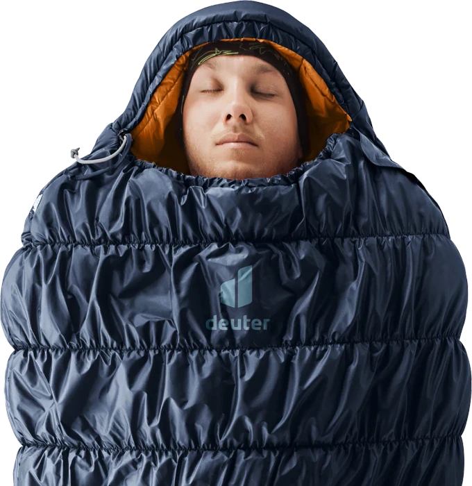 Deuter Exosphere +4° Mumienschlafsack ink/maple (Herren)