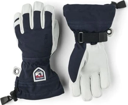 Hestra Army Leather Heli 5-finger Skihandschuhe (Junior)