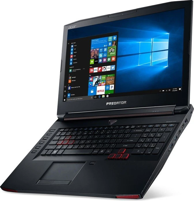 Acer Predator 17 G5-793-7108, Core i7-6700HQ, 8GB RAM, 256GB SSD, 1TB HDD, GeForce GTX 1060, DE