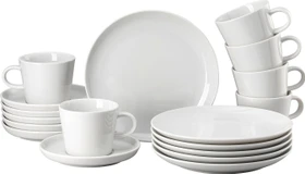 Thomas Cucina Bianca Weiß Kaffeeservice, 18-tlg.