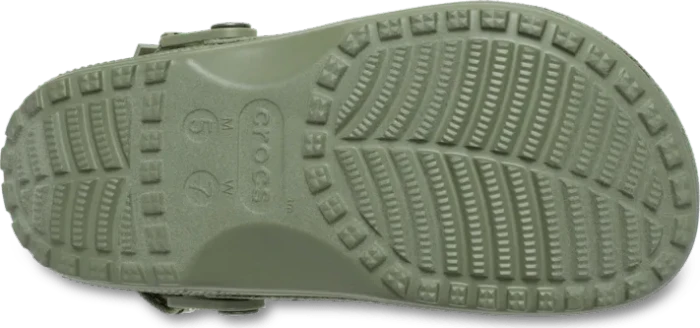 Crocs Crafted Vegan Suede Stitch Clog cargo