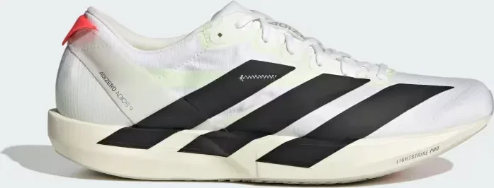 adidas Adizero Adios 9 cloud white/core black/silver metallic (Herren)