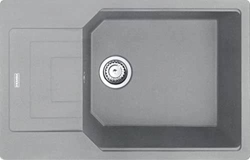 Franke Urban UBG 611-78 XL Einbau Becken reversibel mit Ablauffernbedienung steingrau