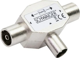 Schwaiger 2-fach Aufsteckverteiler
