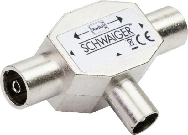 Schwaiger 2-fach Aufsteckverteiler