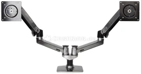 Ergotron LX Dual Side-by-Side Arm silber
