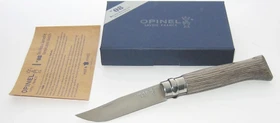 Opinel No. 8 Inox Taschenmesser laminierte Birke grau