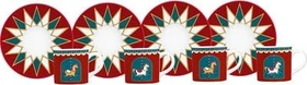Bialetti Winter Wonderland Espressotassen-Set, 4-tlg.