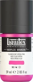 Liquitex Professional Acrylic Gouache fluorescent opera pink, 59ml