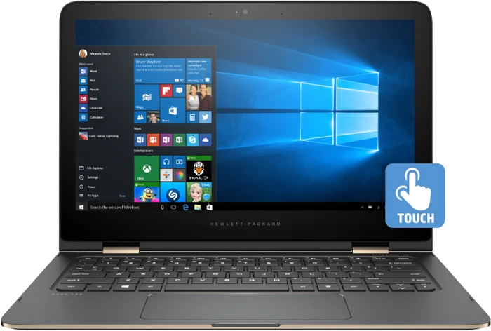 HP Spectre x360 gold 13-4179ng, Dark Ash Silver, Core i5-6200U, 8GB RAM, 256GB SSD, DE