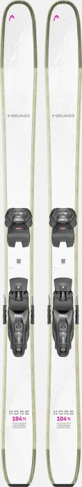 Head KORE 104 Ti Freeride + Protector Attack LYT 13 GW (inkl. Bindung) (Damen) (Modell 2025/2026)