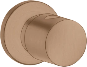 Hansgrohe AXOR Uno Absperrventil Unterputz brushed red gold