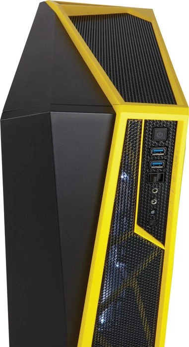Corsair Carbide Series SPEC-ALPHA gelb/schwarz, Acrylfenster