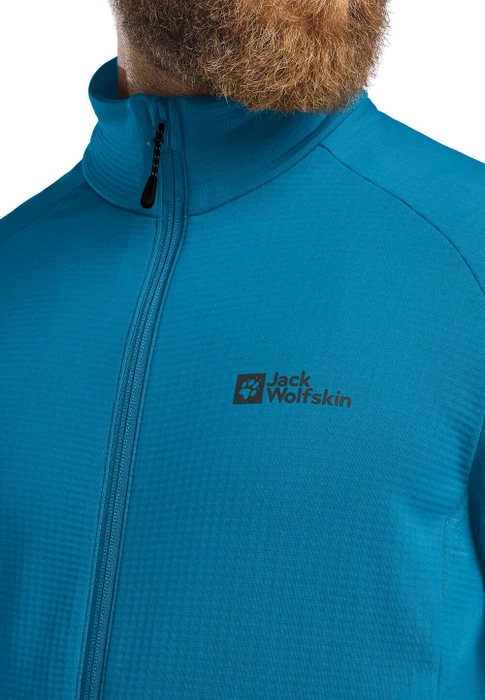 Jack Wolfskin Kolbenberg Full Zip Jacke aurora blue (Herren)