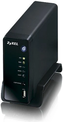 Zyxel NSA310, 256MB RAM, 1x RJ-45 1000Base-T, 2x USB-A 2.0