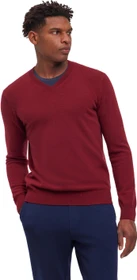 Falke Luxury V-Ausschnitt Pullover merlot (Herren)