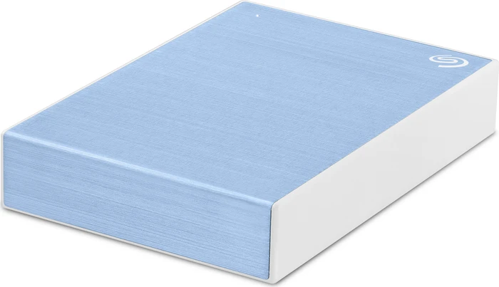 Seagate One Touch Portable HDD, Light Blue, 4TB, +Rescue, USB 3.0 Micro-B