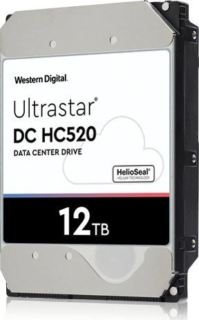 Western Digital Ultrastar DC HC520 12TB, SE, 24/7, 512e / 3.5" / SATA 6Gb/s
