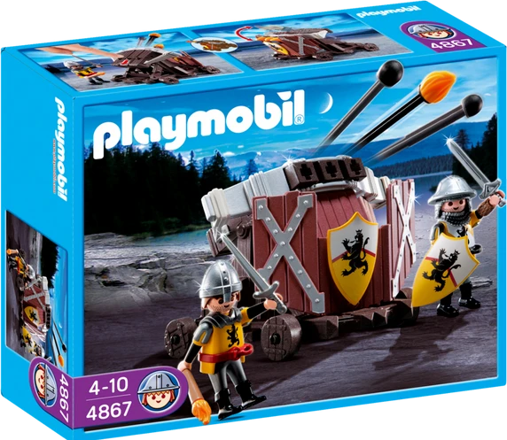 playmobil Knights Dreifach-Balliste mit Löwenrittern