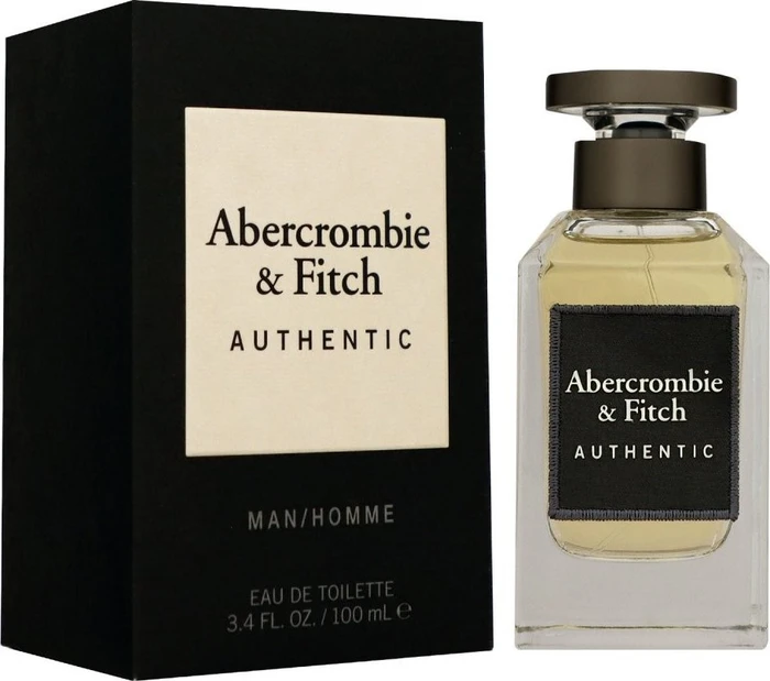 Abercrombie & Fitch Authentic Man Eau de Toilette, 100ml