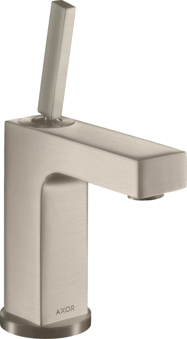 Hansgrohe Axor Citterio 110 Waschbeckenarmatur mit Ablauffernbedienung brushed nickel
