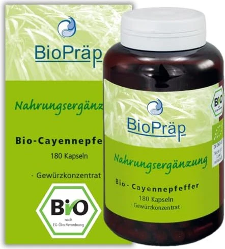 BIO CAYENNEPFEFFER Kapseln 180 St