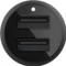 Belkin BoostCharge Dual USB-A Car Charger 24W + USB-A to Lightning Cable schwarz Vorschaubild