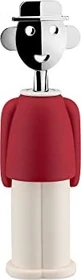 Alessi Alessandro M. Korkenzieher rot/weiß