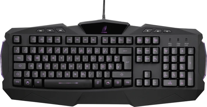 Hama uRage Illuminated Gaming Tastatur, USB, DE