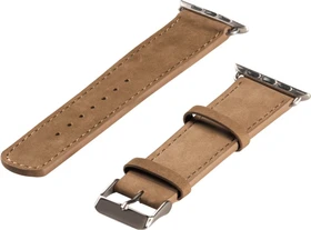 Hama Uhrenarmband Velour für Apple Watch 38mm braun