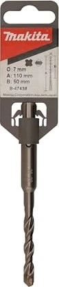 Makita SDS-VPlus Hammerbohrer, 7x50x110mm, 1 Stück