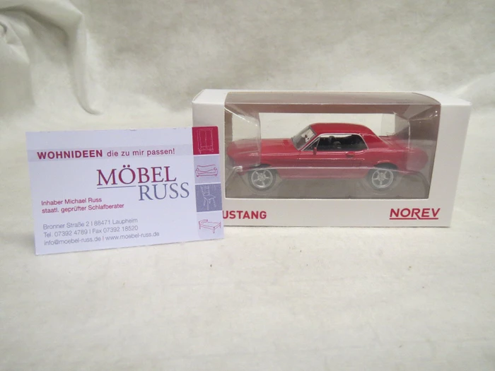 Norev Jet-Car Ford Mustang 1968 rot