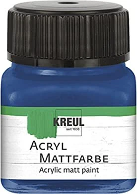 Kreul Acryl Mattfarbe, kobaltblau, 20ml