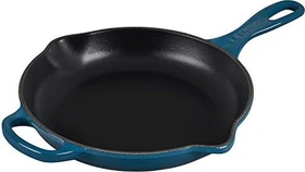 Le Creuset Signature Gusseisen Brat-/Servierpfanne rund 23cm deep teal