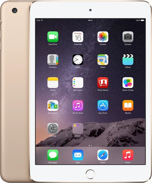 Apple iPad mini 3, gold, 128GB, LTE