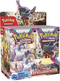 Pokémon - Karmesin & Purpur Entwicklungen in Paldea Booster Display