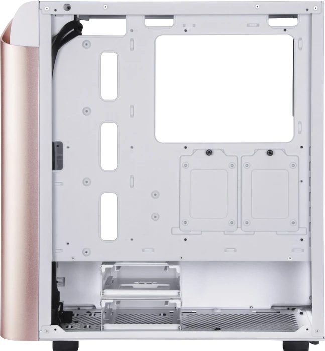 SilverStone Seta A1 Rose Gold, Glasfenster