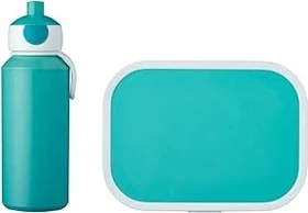 Mepal Campus Trinkflasche & Brotdose Pausen-Set türkis, 2-tlg.