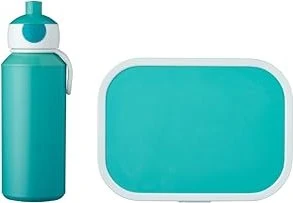 Mepal Campus Trinkflasche & Brotdose Pausen-Set türkis, 2-tlg.
