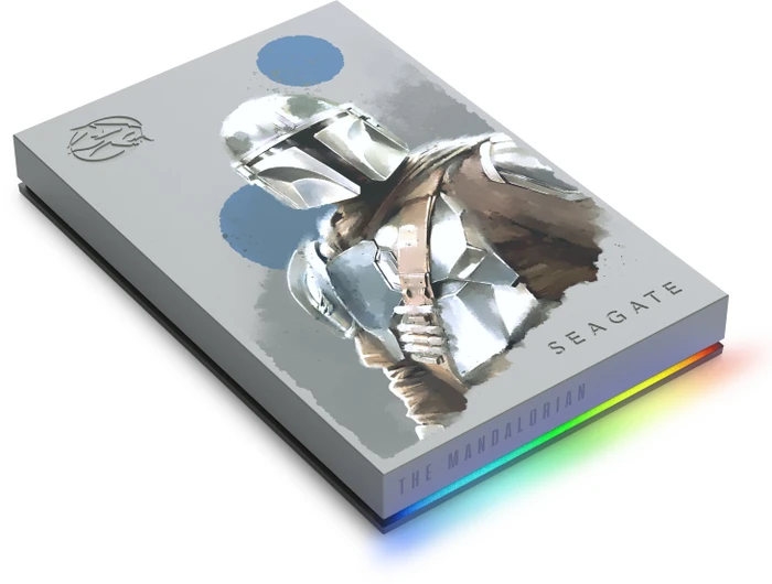 Seagate FireCuda Gaming HDD - The Mandalorian Special Edition, 2TB, +Rescue, USB 3.0 Micro-B